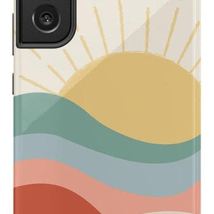 Here Comes the Sun | Colorblock Sunset Samsung Case