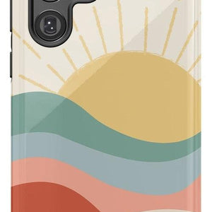 Here Comes the Sun | Colorblock Sunset Samsung Case