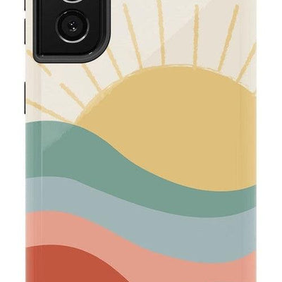 Here Comes the Sun | Colorblock Sunset Samsung Case