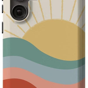 Here Comes the Sun | Colorblock Sunset Samsung Case