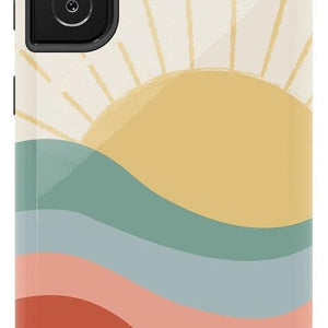 Here Comes the Sun | Colorblock Sunset Samsung Case