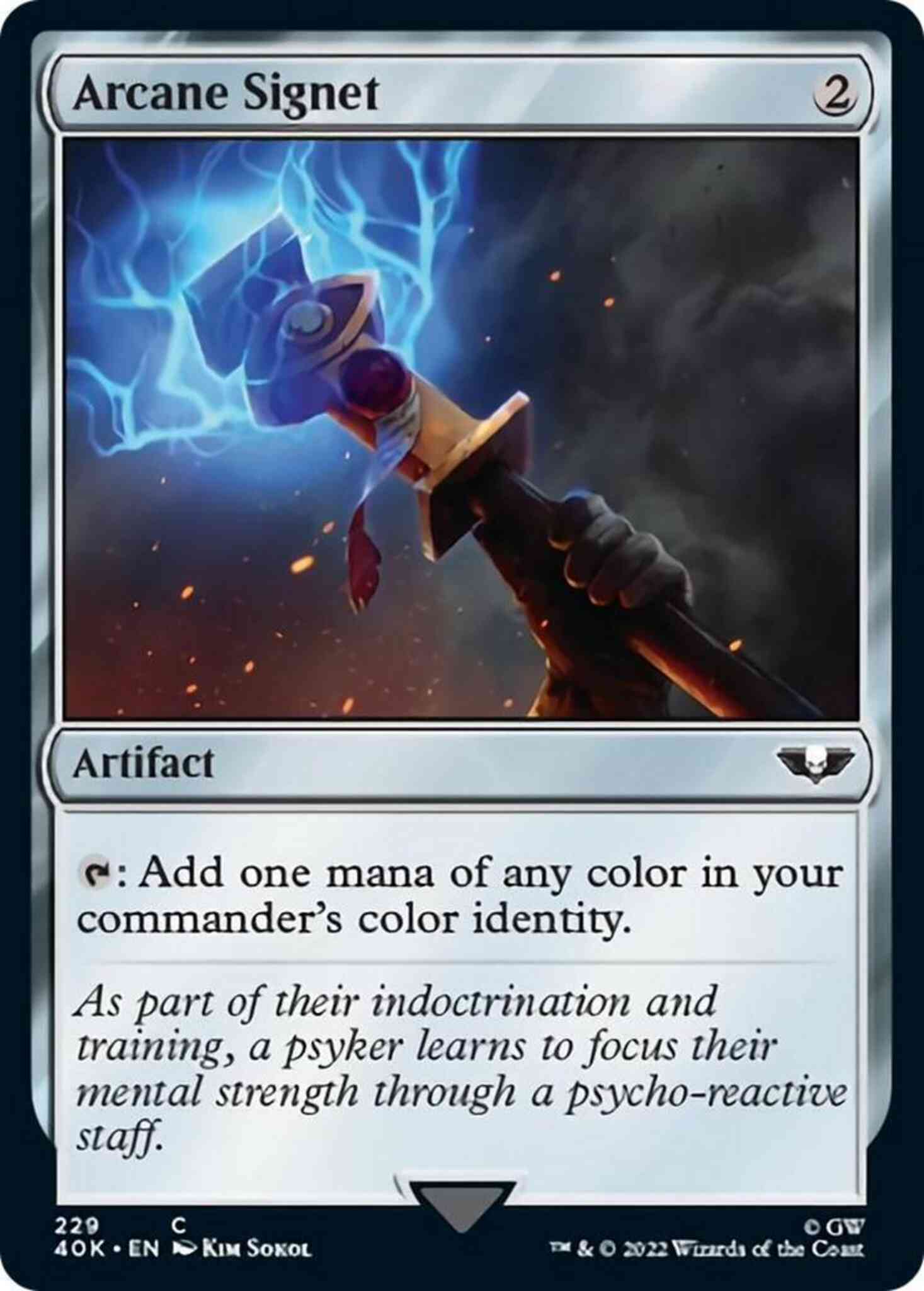 Arcane Signet [229] [Imperium] [Universes Beyond: Warhammer 40,000] [Non-Foil]