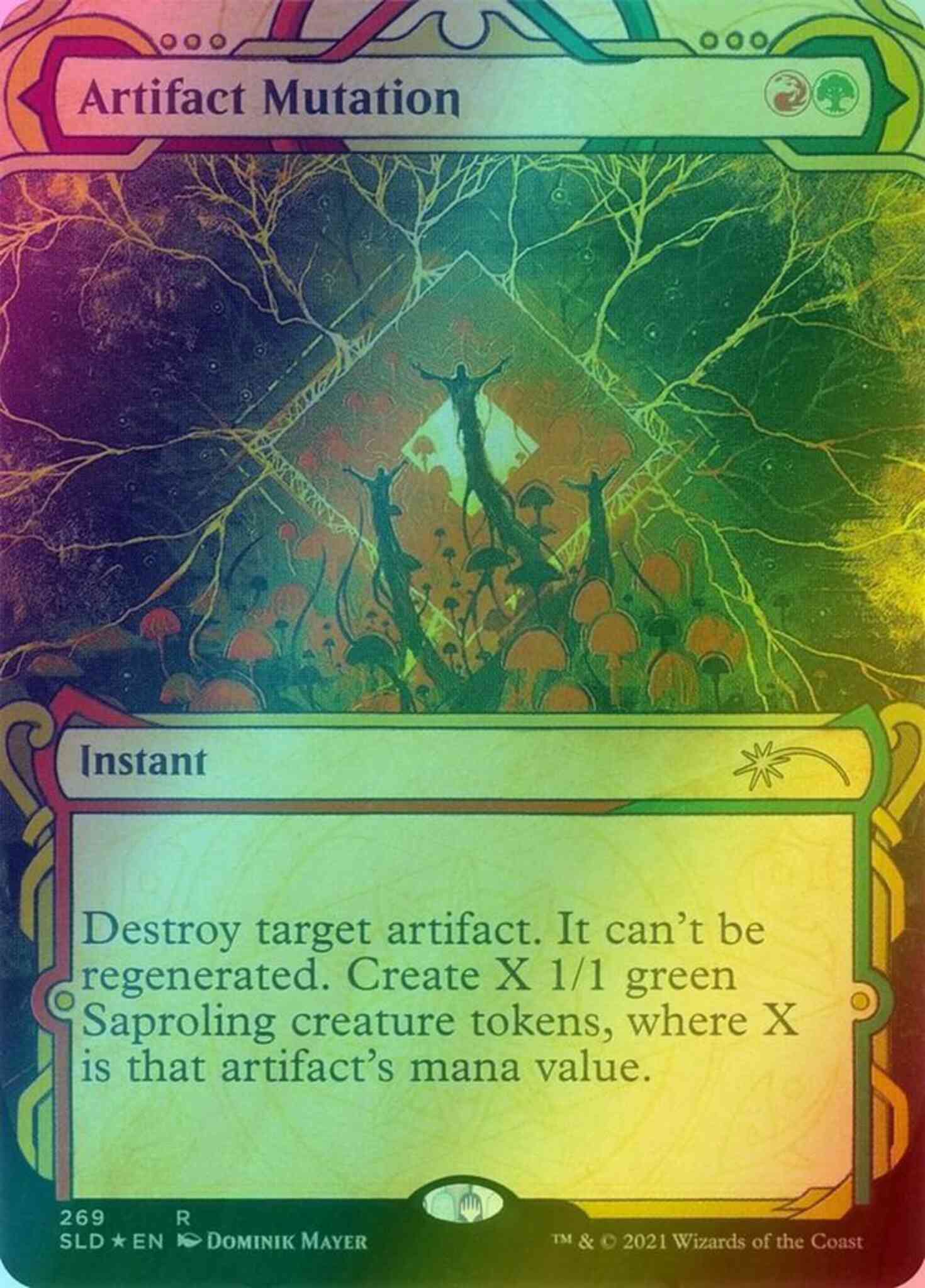 Artifact Mutation [0269] [Showcase: Strixhaven] [Secret Lair Drop] [Foil]