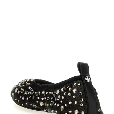 Tory Burch Crystal Ballet Flats