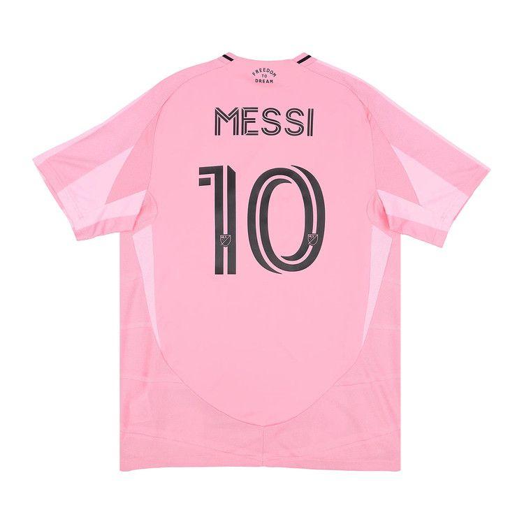 adidas Inter Miami CF 25/26 Messi Home Authentic Jersey Easy Pink