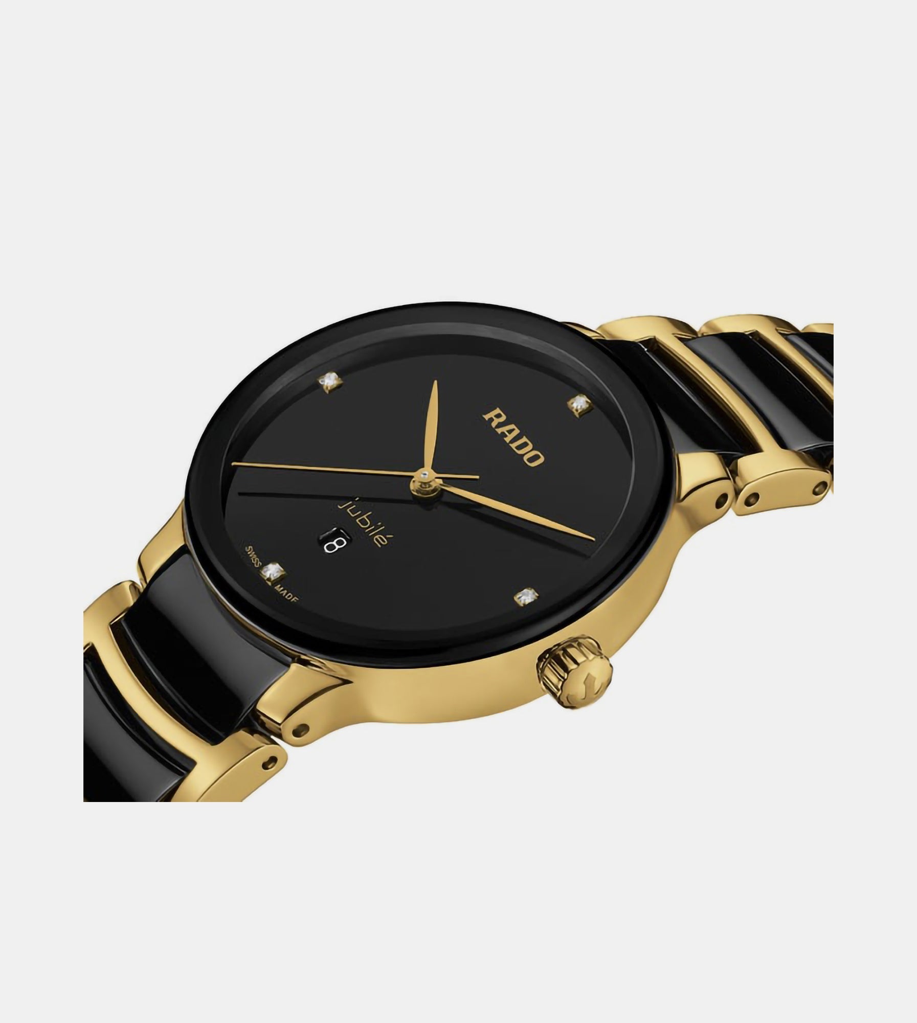 Centrix Women Quartz Black Dial Analog Ceramic Watch R30025712
