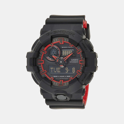 G-Shock Men Quartz Black Dial Analog-Digital Resin Watch G763