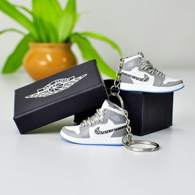 3D Sneaker Keychain With Box | Jordan keychain with box | Kicks Machine