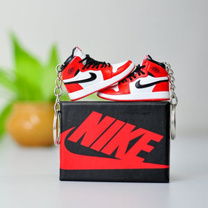 3D Sneaker Keychain With Box | Jordan keychain with box | Kicks Machine