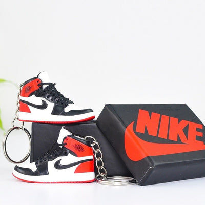 3D Sneaker Keychain With Box | Jordan keychain with box | Kicks Machine
