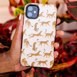 On the Prowl | Pink Leopard Print Samsung Case