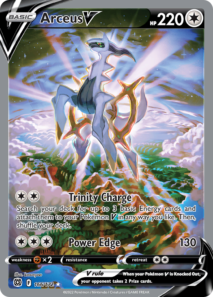 Arceus V - 166/172 - Rare Ultra