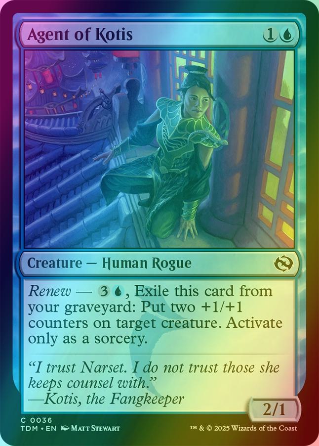 Agent of Kotis [36] [Tarkir: Dragonstorm] [Foil]