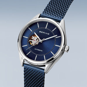 Bering Automatic Blue Dial Men 43mm