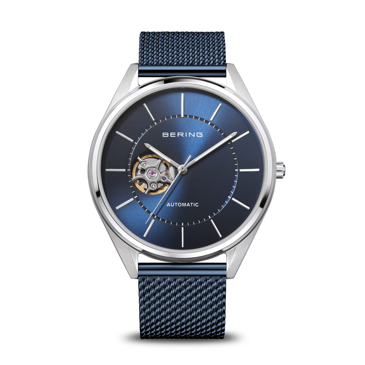 Bering Automatic Blue Dial Men 43mm