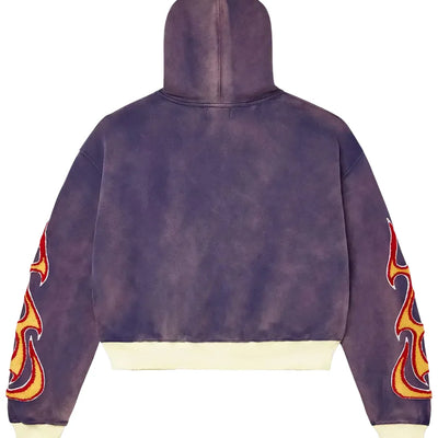 Vale Forever Valley Dreams Chimera Purple Zip-Up Hoodie