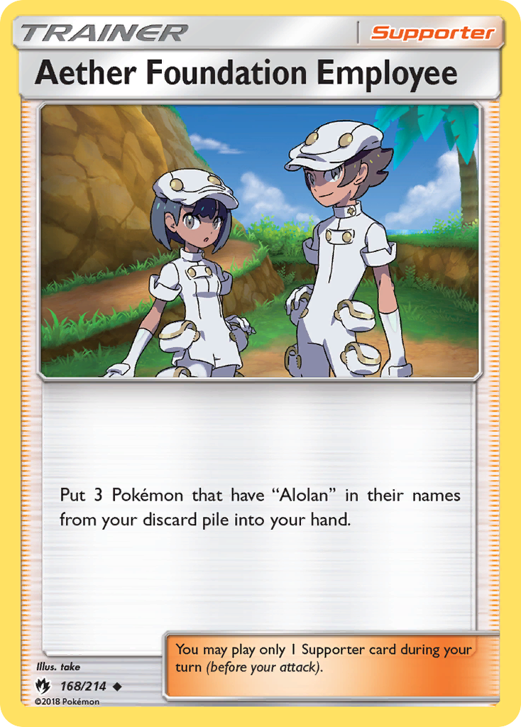 Aether Foundation Employee - 168/214 - Uncommon