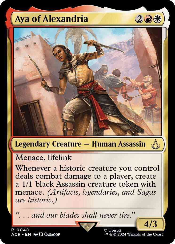 Aya of Alexandria [48] [Assassin's Creed] [Non-Foil]