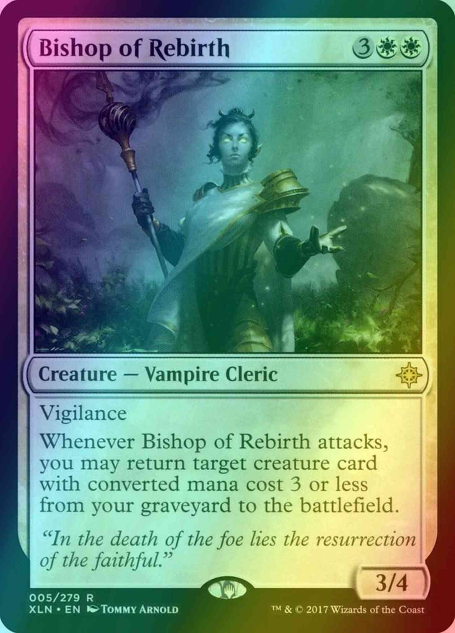Bishop of Rebirth [5] [Ixalan] [Foil]