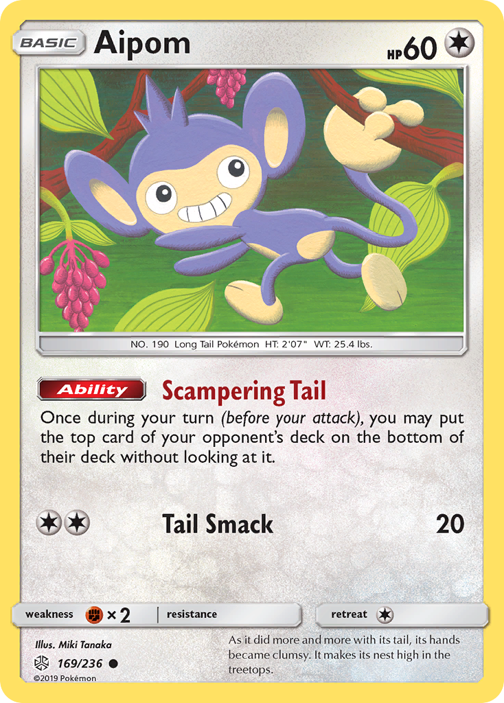 Aipom - 169/236 - Common