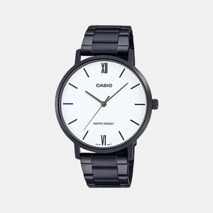 Enticer Men Quartz White Dial Analog Stainless Steel Watch A1975