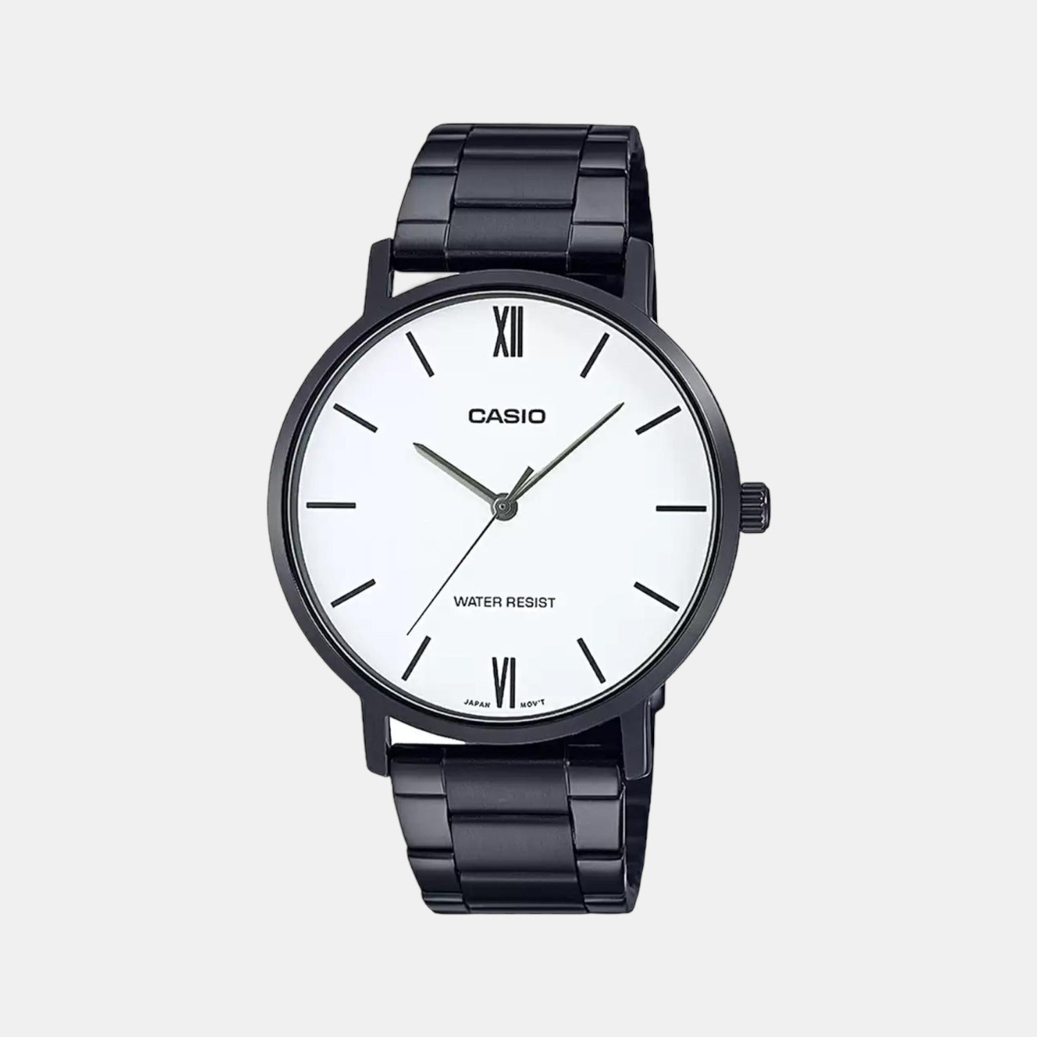 Enticer Men Quartz White Dial Analog Stainless Steel Watch A1975