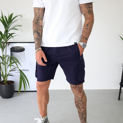 CAPO Lightweight Navy Cargo Shorts