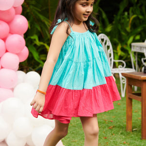 Erica Tier Cotton Dress
