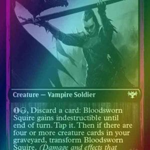 Bloodsworn Squire // Bloodsworn Knight [364] [Innistrad: Double Feature] [Foil]