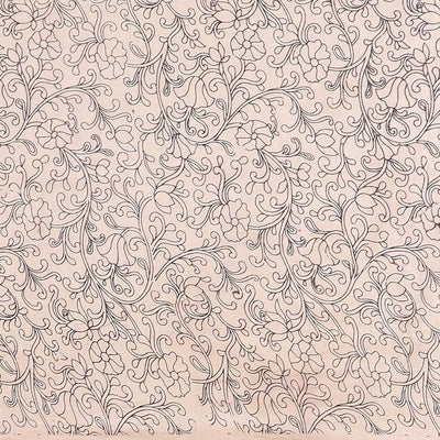 Red unique floral machine-printed kalamkari cotton saree, floral design border & floral & geometric pallu