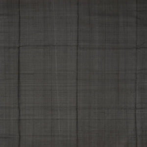 Black Handloom Uppada Silk Saree With Floral Buttas & Zari Border