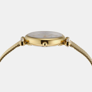 Carlie Women Quartz White Dial Analog Mesh Watch ES5251SET