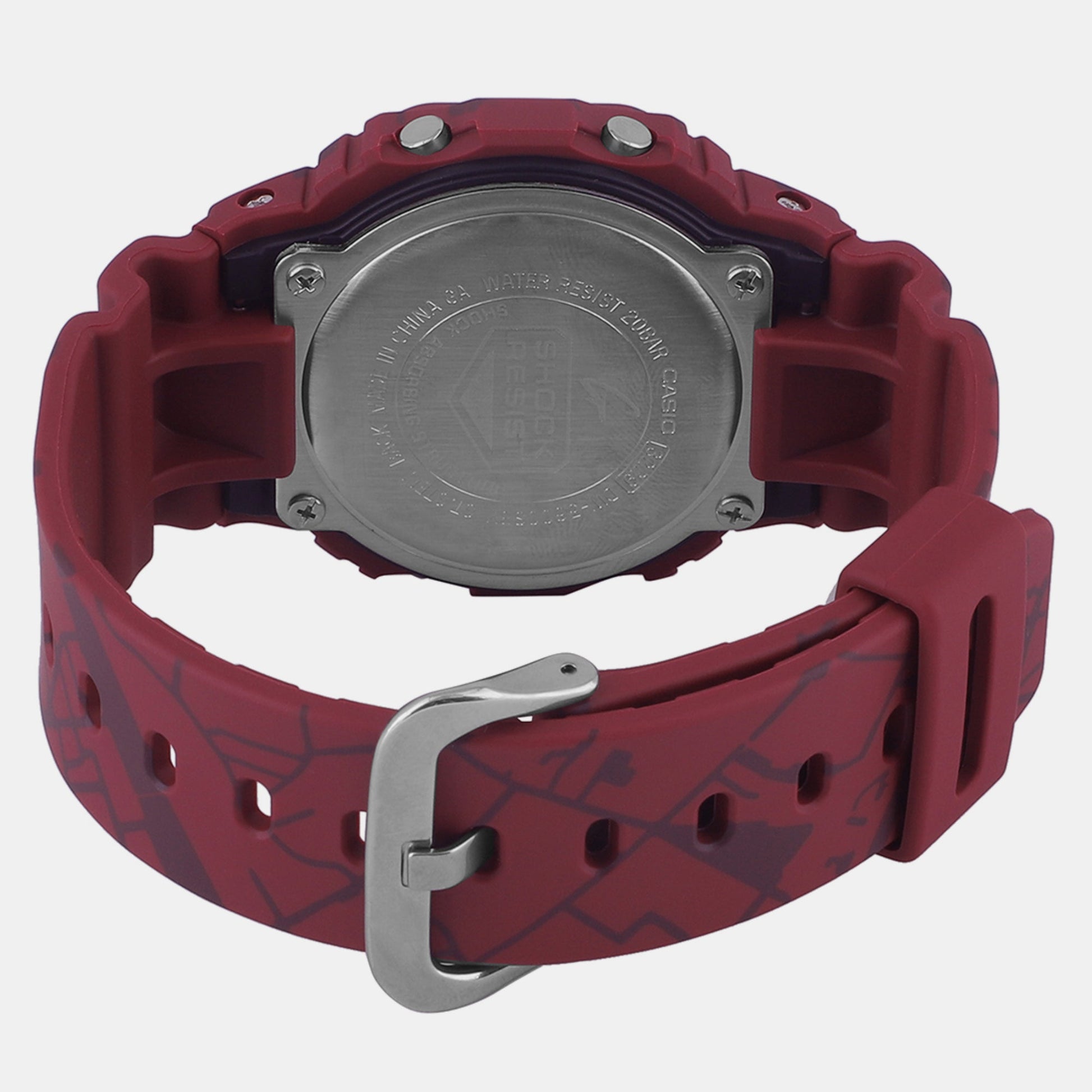 G-Shock Men Quartz Red Dial Digital Resin Watch G1361