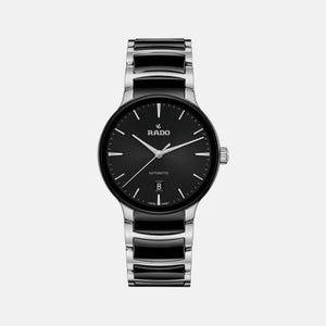Centrix Unisex Automatic Black Dial Analog Stainless Steel Watch R30018152