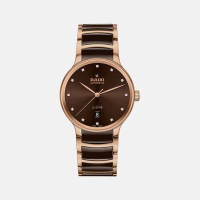 Centrix Unisex Automatic Brown Dial Analog Stainless Steel Watch R30017732
