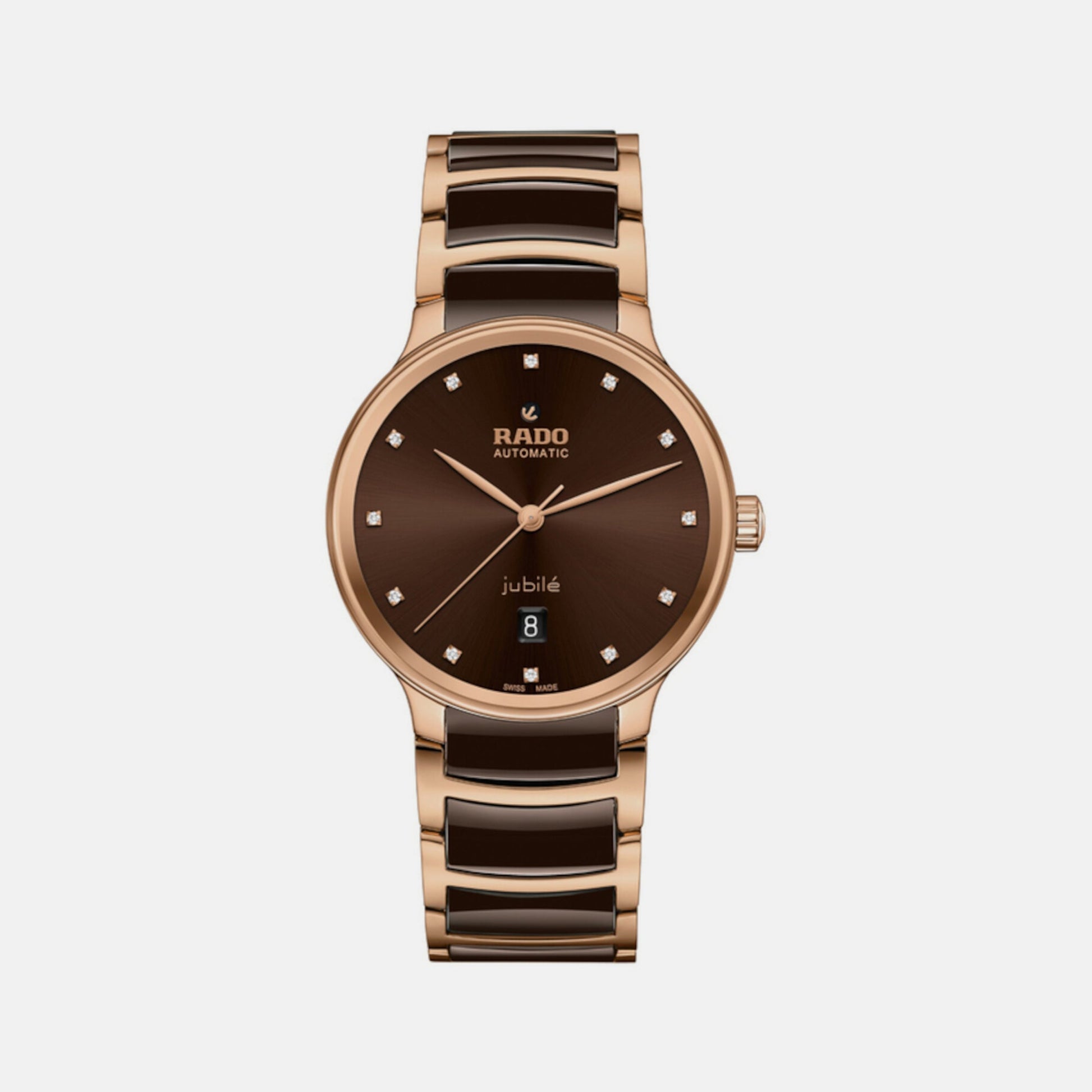 Centrix Unisex Automatic Brown Dial Analog Stainless Steel Watch R30017732