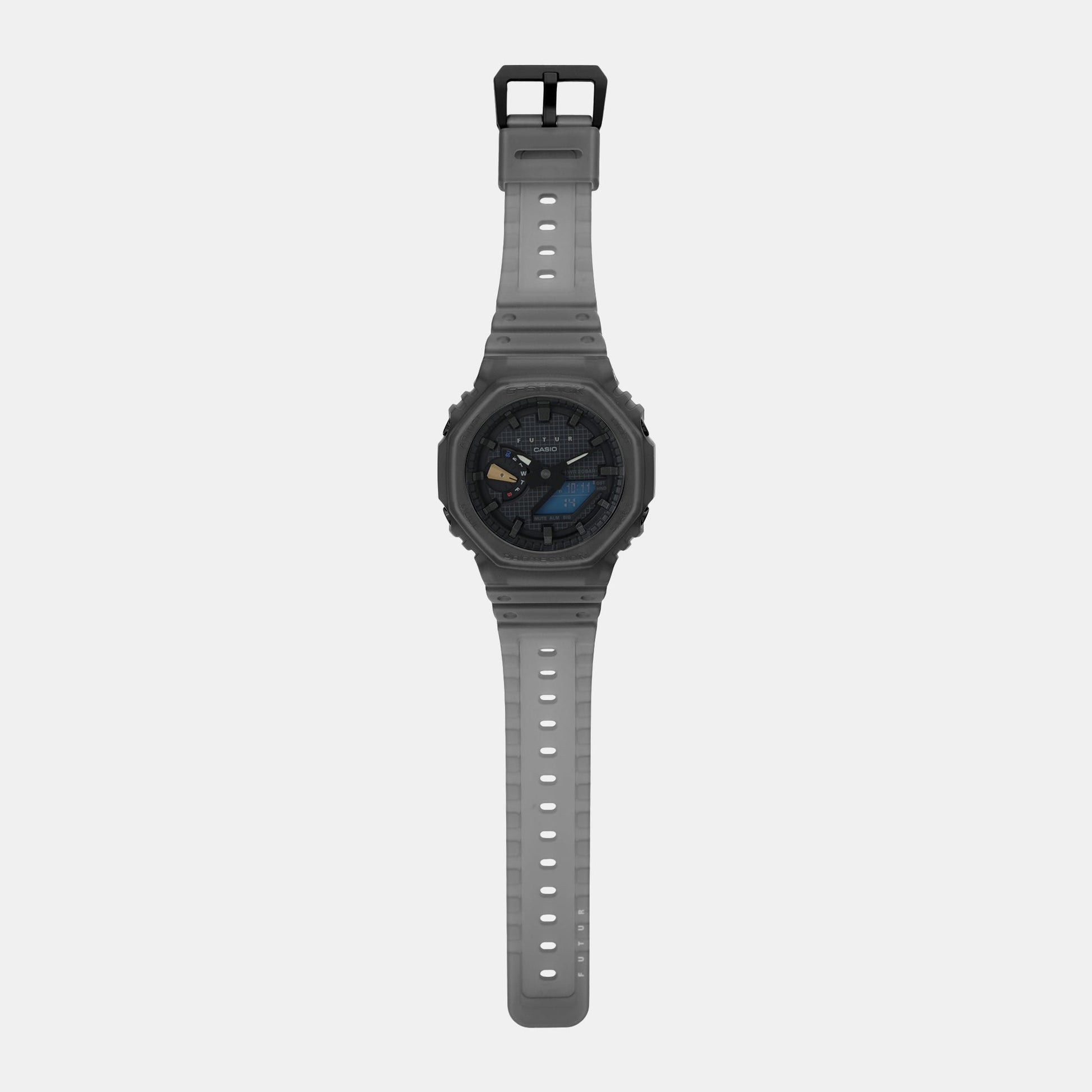 G-Shock Men Quartz Black Dial Analog-Digital Resin Watch G1385
