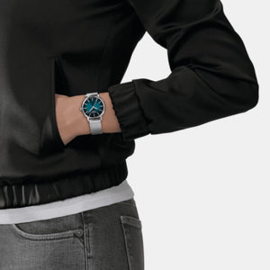 Everytime Unisex Graded Green-Black Dial Analog Stainless steel Watch T1432101109100