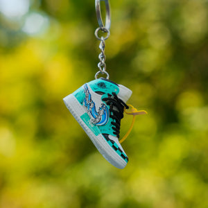 3D Sneaker Keychain Tanjiro Demon Slayer Inspired