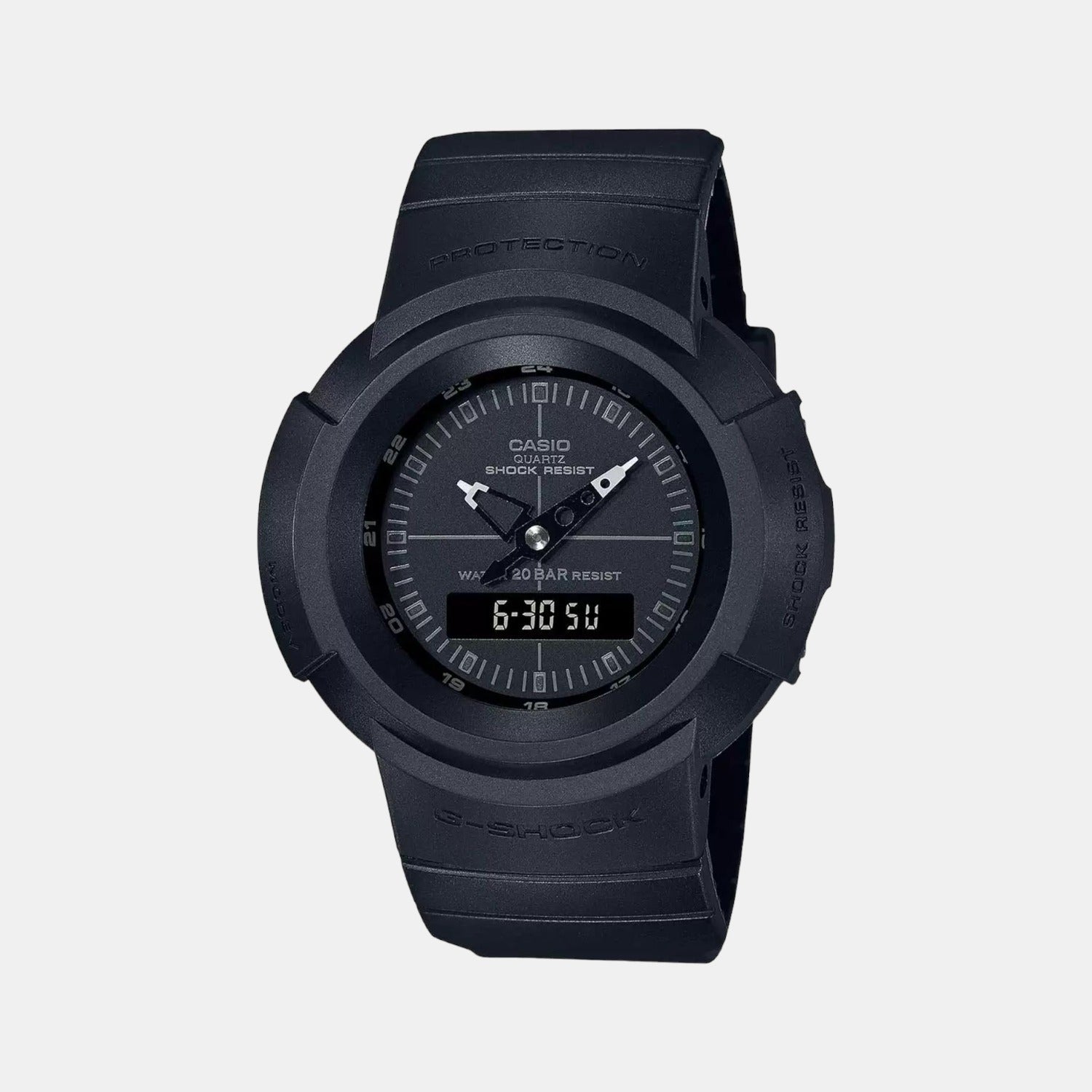 G-Shock Men Quartz Black Dial Analog-Digital Resin Watch G1080