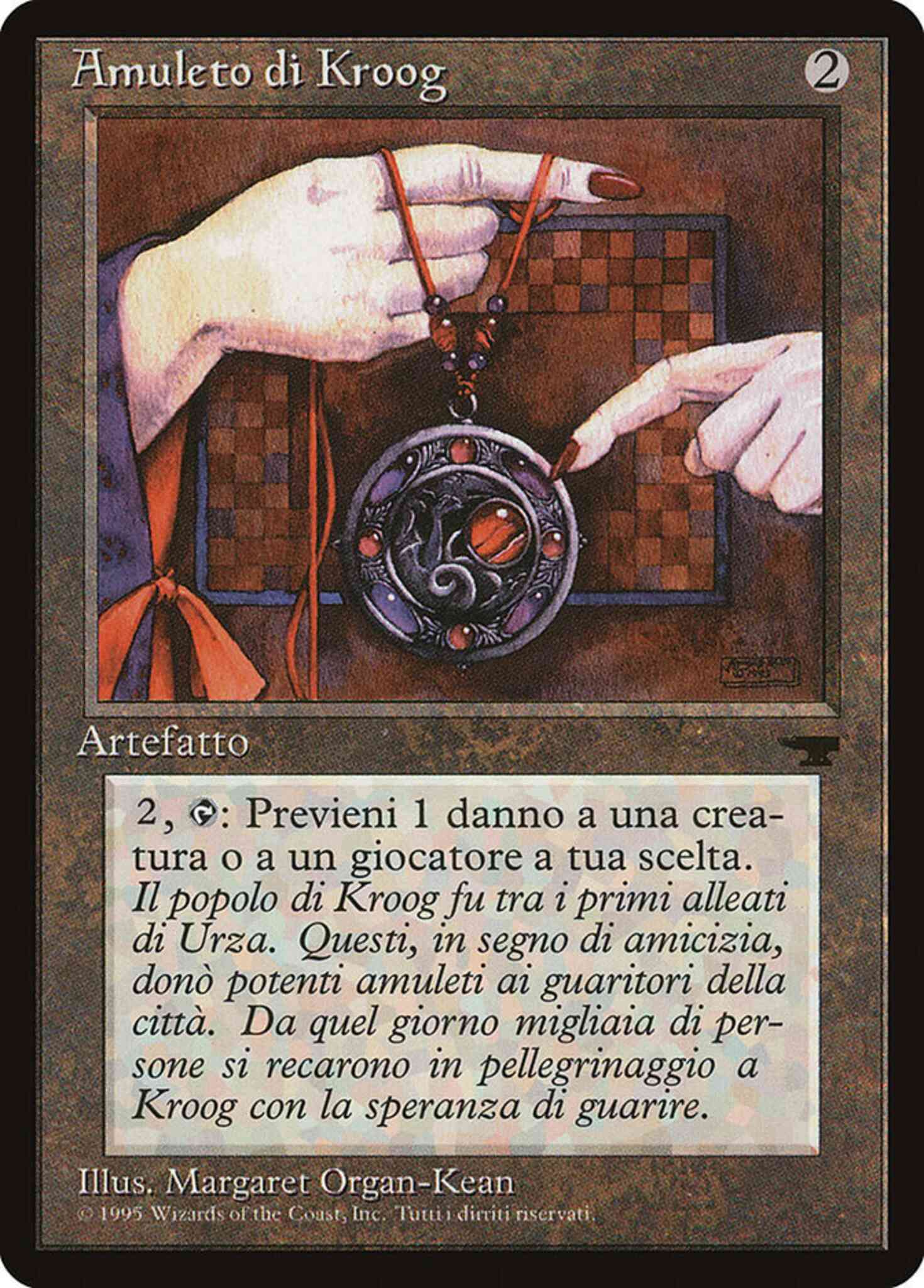 Amulet of Kroog - Italian [99] [Rinascimento] [Non-Foil]
