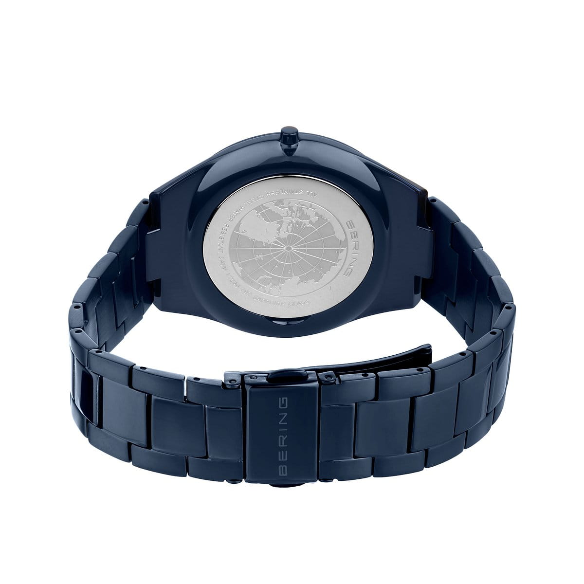 Bering Ultra Slim Blue Dial Men 40mm