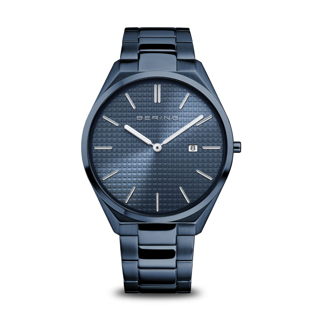 Bering Ultra Slim Blue Dial Men 40mm