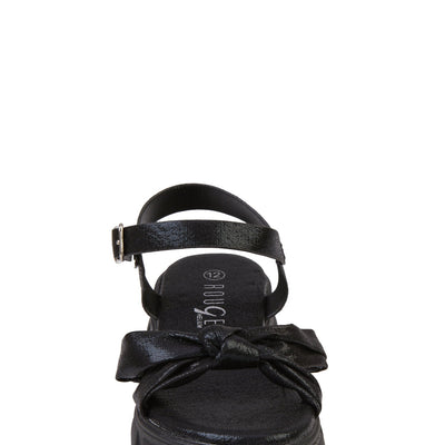 Girls Knot Band Buckle Strap Platform Sandals