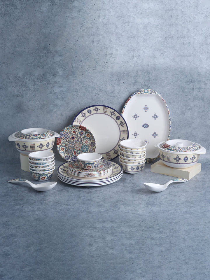 Venice Dinner Set - Blue (31 pcs)