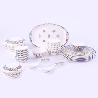 Venice Dinner Set - Blue (31 pcs)