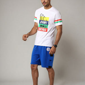 Men's Superman Printed Oversized Fit Shorts