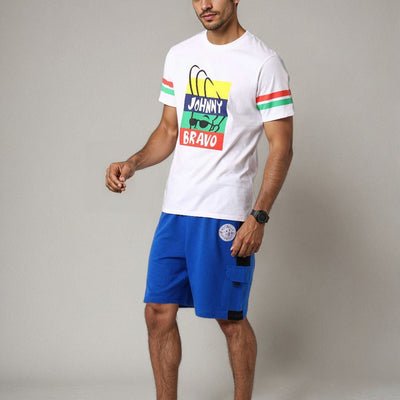 Men's Superman Printed Oversized Fit Shorts