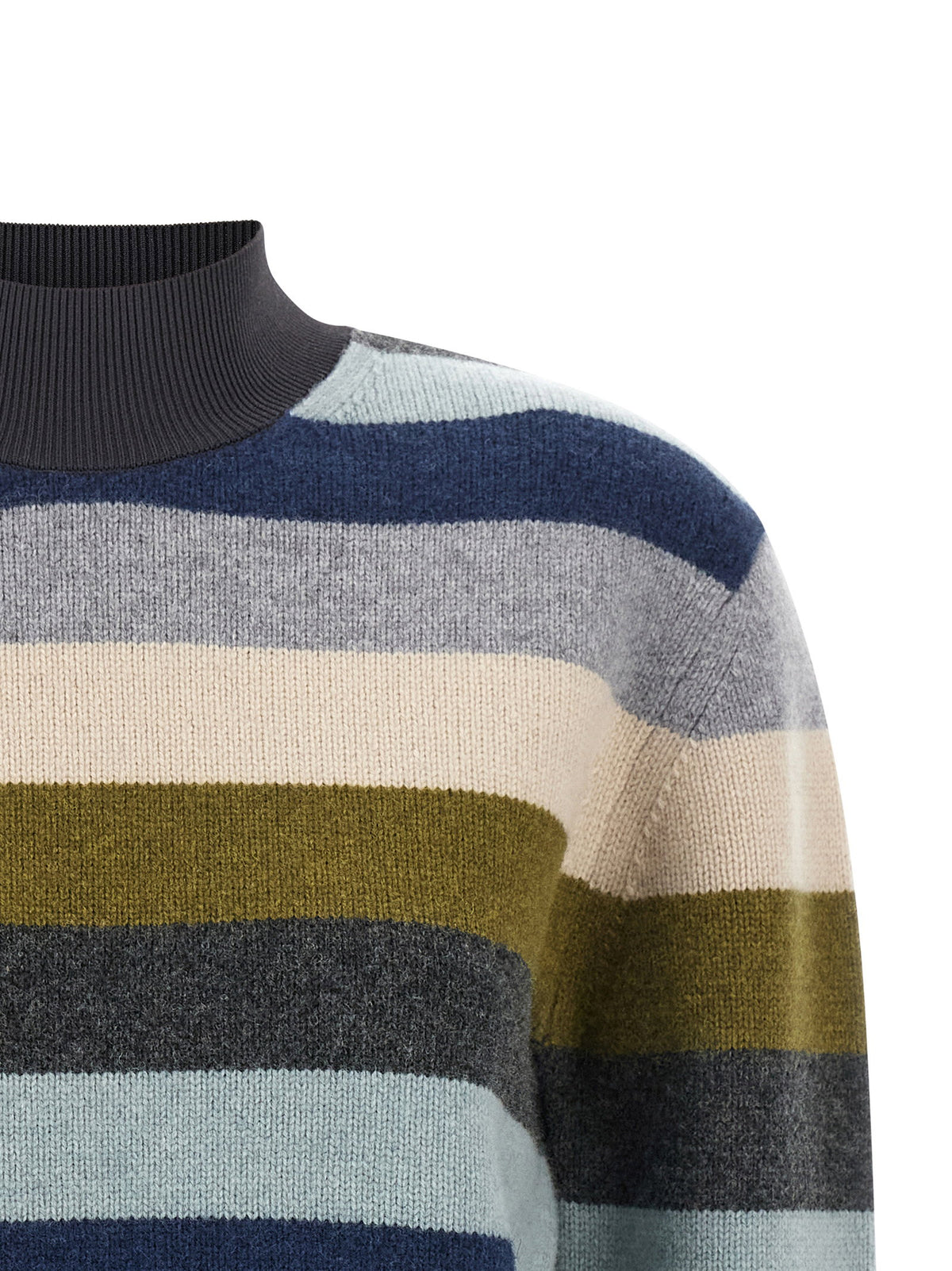 Tory Burch Striped Wool Sweater