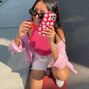 I'd Pick You | Red Strawberry Samsung Case